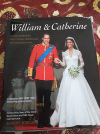 William & Catherine Large Hard Cover Book