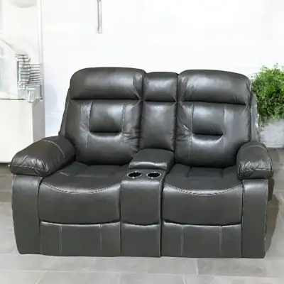 New 3-PieceAir Leather Upholstery - Manual Recliner Set In Sale, View more