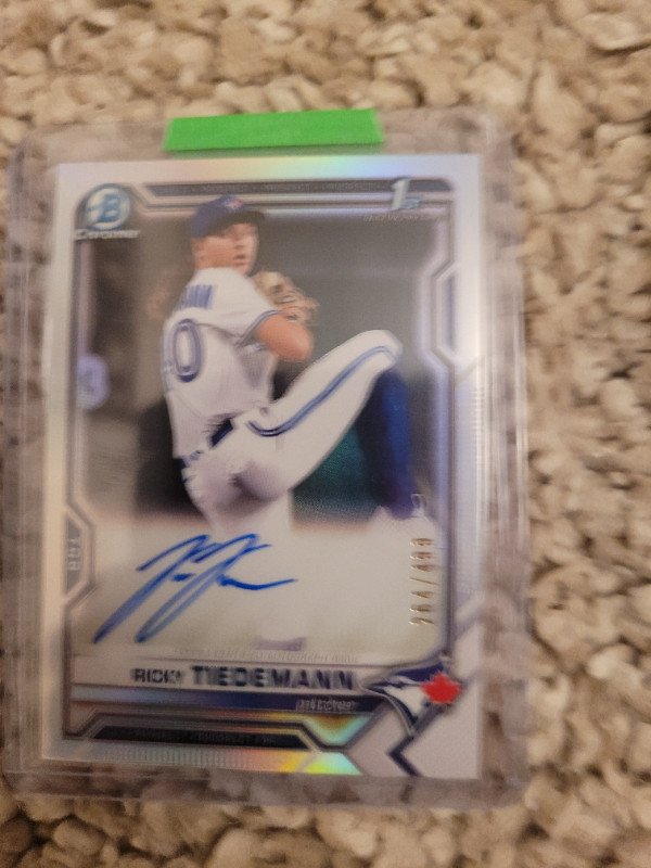 RICKEY TIEDEMANN BOWMAN CHROME 1ST SIGNED in Arts & Collectibles in City of Toronto