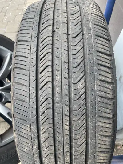 Toyota Factory rims with Michelin Defender 215/55R17 tires. Rims - 17x7. 45 offset Bolt pattern 5x11...