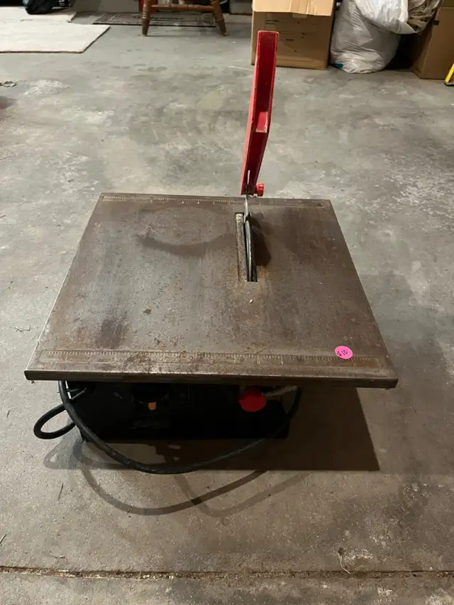 Construction Tools - Wet Tile Saw and Router in Other in Markham / York Region - Image 3
