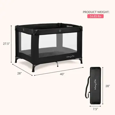 portable crib, View more