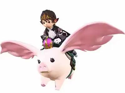 King porxie gong cha collab mount code for Final Fantasy 14 Please DM for any inquiries