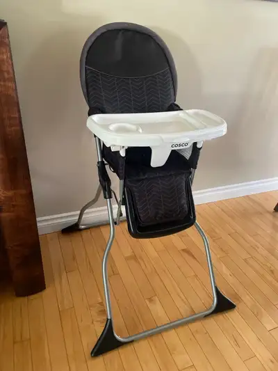Cosco Easy-Fold High Chair  Like New -Used for 4 Weeks Only, View more