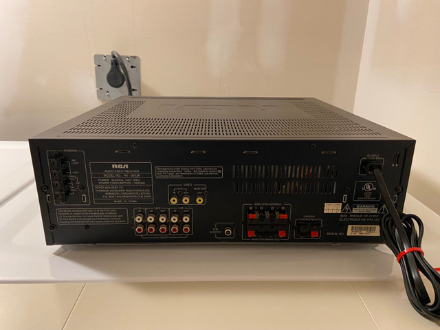 RCA MODEL RV- 9953A AUDIO- VIDEO STEREO RECEIVER in Stereo Systems & Home Theatre in Markham / York Region - Image 2