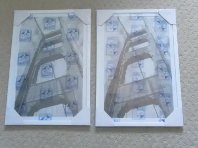 Two New White Lightweight Picture Frames, View more