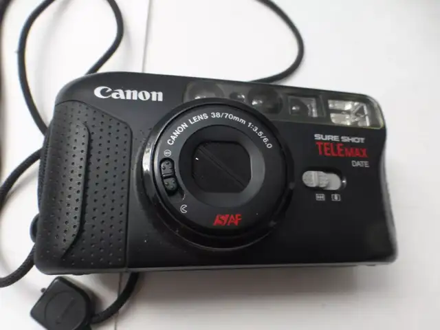 Canon Sure Shot Telemax 35mm Film Camera with Case63234727448321121