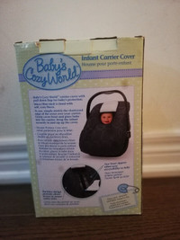 Infant carrier cover