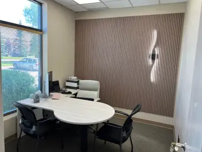 Unfurnished office space for rent with plenty of parking available, near Co-op, restaurants, Tim Hor...