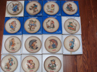 Hummel Plates 1972-1985(1976,1977,1979 are sold)