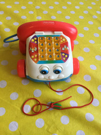 MATTEL ** Pull-A-Long Telephone ** Fisher Price ** Toddler Toy