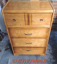 Solid Wood 4- Drawer Chest