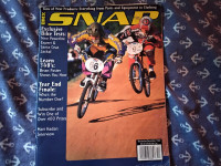 Magazine revue SNAP BMX November/December 1996 usagé