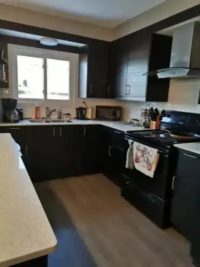 I have one unfurnished room available for rent in my three-bedroom side split house. The room is on...