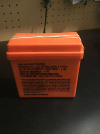 US ARMY Surplus Vintage Emergency Desalting Kit NEW Unopened