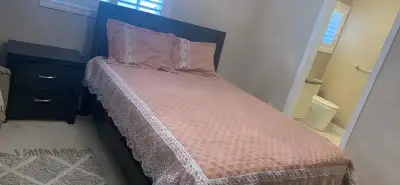 Rooms for rnt with ensuite washroom + walkin coset! Message for a video