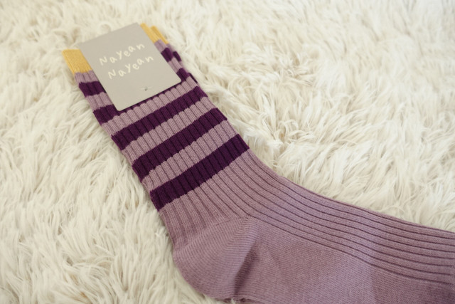 Stylish Purple Stripe Sock – Special Offer! in Multi-item in Burnaby/New Westminster