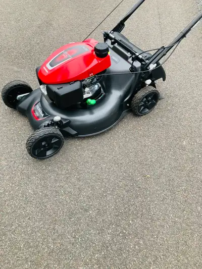 $690 firm Honda variable speed self propelled lawnmower , View more