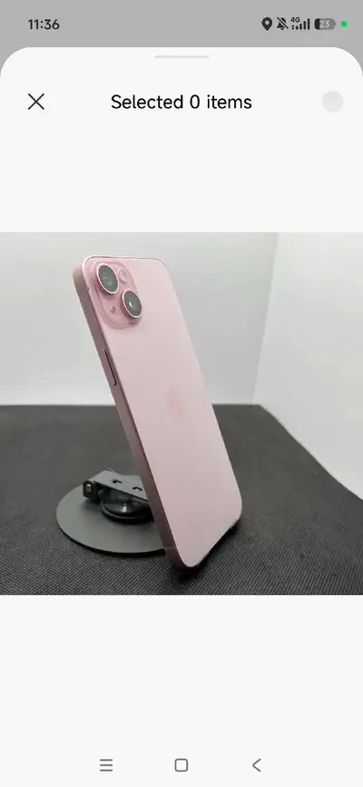 iPhone 15 Plus Pink 89% battery Unlocked, View more