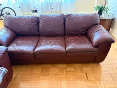 Leather Sofa, View more