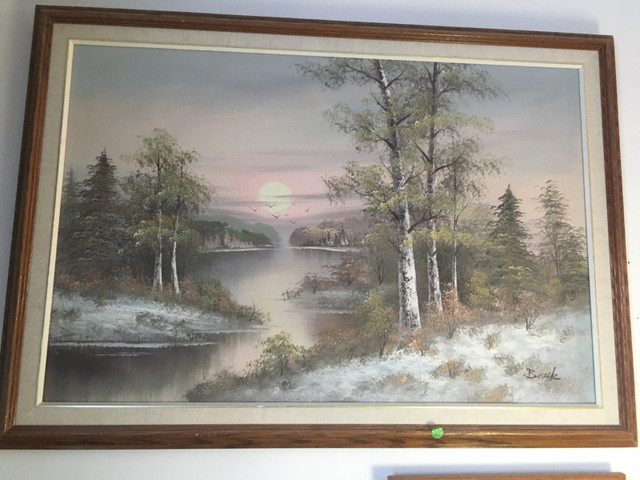 Vintage ,Original Painting by Borack, 250$ Firm in Arts & Collectibles in Ottawa