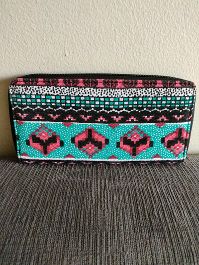 NEW Zip Around Wallet, With Change Compartment and Hold 8 Cards, View more