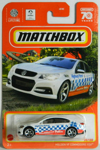 Matchbox 1/64 Holden VF Commodore SSV Police Diecast