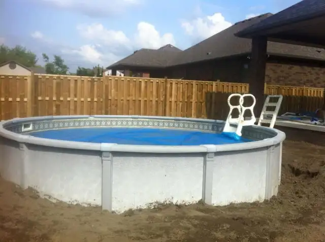 Above ground Pool installation464605674514698242