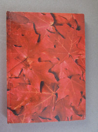 Maple Leaves notebook with 200 lined pages