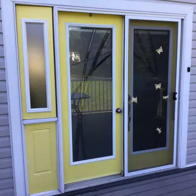 Front exterior door, Voir plus
