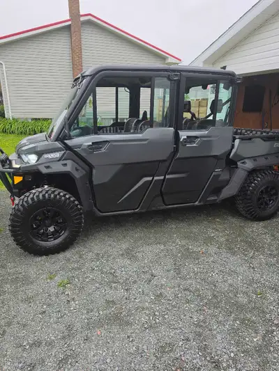 For sale 2022 Can Am Defender Max Limited 1000 6 seater in great condition. Power front windows, A/C...