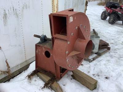 For sale fan and air compressor tanks and miscellaneous parts 