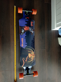 Kebbek longboard, drop deck, skateboard