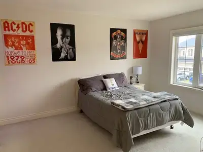 Spacious private bedroom with private ensuite bathroom. Available for June 16 move in. This room is...