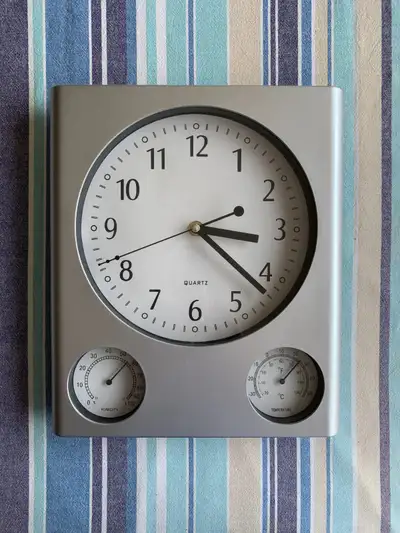 Wall clock (battery operated), View more