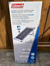 Portable solar panel 40w