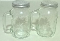 Vintage Ball Mason Jar Salt and Pepper Shakers