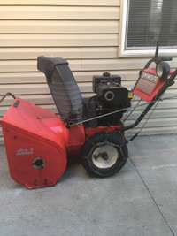 Two stage snowblower