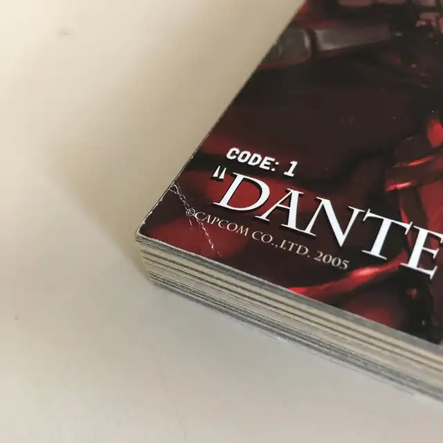 Devil May Cry 3 Manga Code: 1 "DANTE" (OOP, Very Rare) TokyoPop in Comics & Graphic Novels in Kingston - Image 4