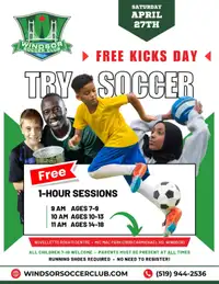 Free Kicks Day - Try Soccer!