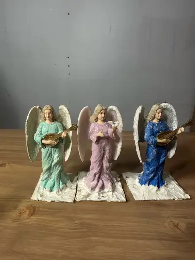 Collection of three christma angels , View more