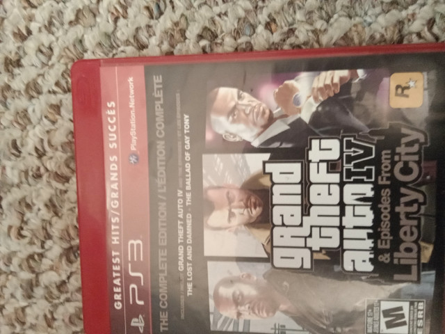 PS3 or ps4 GRAND THEFT AUTO in Sony Playstation 3 in Saint John