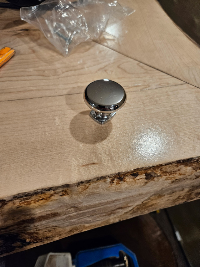 Button stlye cabinet door knobs  in Cabinets & Countertops in Stratford