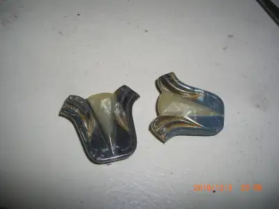 BAKELITE & TIN SHOE CLIPS --ANTIQUE--, View more