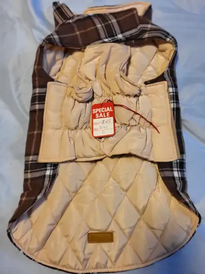 Dog coats and dog booties., View more