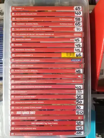 Nintendo Switch games for sale individually (updated Jul 7/26, View more