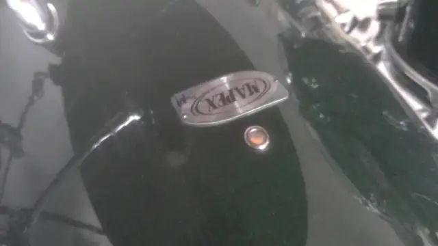 Mapex 24"x18 Maple Lacquered PRO Bass Drum Emerald Green 10 Lug in Drums & Percussion in London - Image 4