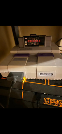 Super Nintendo (SNES) with every game on it