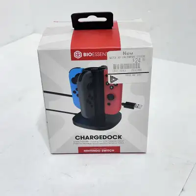 Nintendo Switch joycon controller dock 4 slot charger, View more