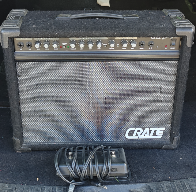 Crate GX40C Stereo Chorus 2x8 Amp w/ Celestion G8L-35 Speakers & in Amps & Pedals in Edmonton - Image 2